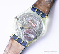 2002 Swatch GN209 Fleurs d'Artifice Watch | Estremamente raro Swatch Gent Watch