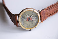 نادرة Flintstones ساعة من Fossil | ساعة معصم قابلة للتحصيل خمر