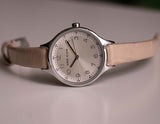 Minimalistischer Silber-Ton Anne Klein Uhr für sie | Vintage Designer Uhr