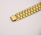 1993 Luxury Gold-Tone Bulova 97C10 Date Window Quartz Watch