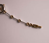 T-ton argenté vintage Anne Klein montre Pour les femmes avec un bracelet mince