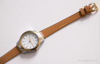 Damas de dos tonos vintage reloj | Elegante Anne Klein reloj