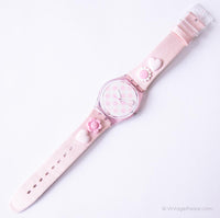 1999 Swatch GP111 MUUS MUUS Watch | RARE Pink Vintage Swatch Watch