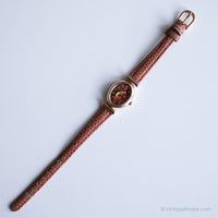 Small Tigger vintage montre Pour elle | Winnie the Pooh Ton d'or montre