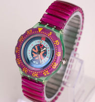 Swatch Scuba Cherry Drops SDG102 reloj | 1994 Vintage Scuba swatch