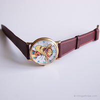 Vintage Gold-tone Winnie the Pooh Watch | Timex Disney Watch