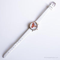 أبيض خمر Disney ساعة الاغتصاب للسيدات | ساعة Tigger بواسطة Timex