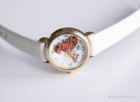 Vintage White Disney Armbanduhr für Damen | Tigger Uhr durch Timex