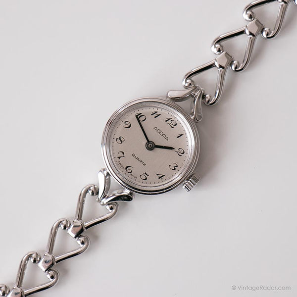 Vintage Elegant Adora Uhr für Damen | Schweizer aus Edelstahl Uhr