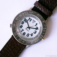 Vintage Guess Indiglo Watch for Him or Her | Silver-tone Quartz Watch