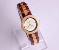 Bobo Bird Ladies Wooden Watch | 30 mm di orologio in quarzo Dual Brown Tones