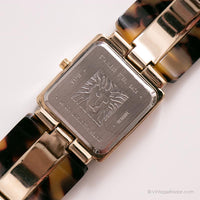 Impresión de leopardo vintage reloj para damas | Anne Klein Diseñador reloj