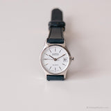 Adora Vintage Datejuste montre | Bureau de tons d'argent montre Pour dames