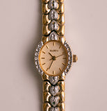 Vintage zweifarbig Elgin Uhr für Frauen | Vintage -Anlass Uhr Damen