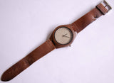 Orologio da polso maschile in legno di noce | Cucol Wooden 44mm orologio per uomini