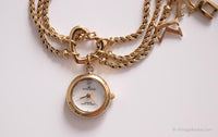 Vintage AK Designer Bracelet | Anne Klein Diamond Watch