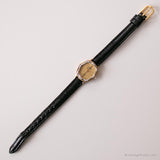 Vintage Exquisit Uhr für Damen | Zweifarbige Retro-Kleider-Armbanduhr