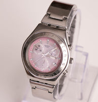 2003 Swatch Ironia Ciclamino Rosa YMS401 orologio | Vintage ▾ Swatch Ironia