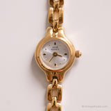 Ancien Anne Klein Ii montre | Minuscule or d'or montre pour femme