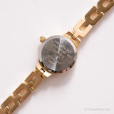Jahrgang Anne Klein II Uhr | Winziger Gold-Ton Uhr für Frauen