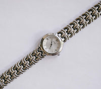 Minimalistischer Silber-Ton Guess Uhr für Frauen | Guess Quarz sieht zu
