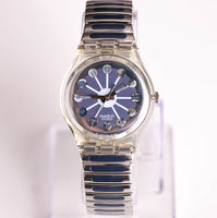 Swatch Blaues Segment GK148 Uhr | 1991 Vintage Swatch Gent Originale