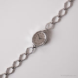 Adora argenté vintage montre Pour elle | Montre à quartz suisse