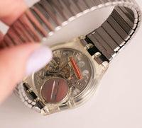Swatch Segmento blu GK148 orologio | 1991 Vintage Swatch Gentili originali