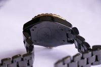 Isaac Mizrahi Live! Minimaliste montre | Luxe tout noir montre pour femme