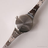 Orologio Adora in acciaio inossidabile vintage | Orologio casual di tono d'argento per lei