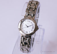 Vintage Silber-Ton Guess Damen Uhr | Elegantes Büro Uhr für Frauen