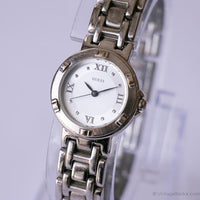 Sily-tone vintage Guess Dames montre | Bureau élégant montre pour femme