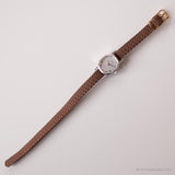 Vintage elegante Adora reloj para damas | Dial gris alemán reloj