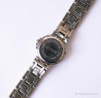 Tono d'argento vintage Guess Orologio da donna | Elegante orologio da ufficio per le donne