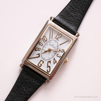 Vintage Silber-Ton Anne Klein Uhr | Designerbüro Uhr