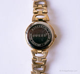 Tiny Gold-tone Guess Quartz Watch for Her | Vintage Guess Dress Watch