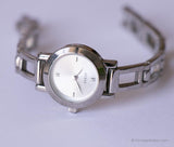 Minimalist Silver-tone Guess Watch for Women Vintage | Tiny Wrist Size