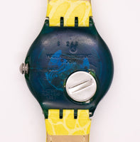 90er Jahre Scuba 200 swatch Göttlicher SDN102 Uhr | Seltene Schweizer swatch Uhren