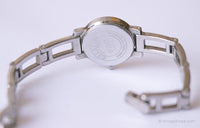 Minimalistischer Silber-Ton Guess Uhr Für Frauen Vintage | Winzige Handgelenksgröße