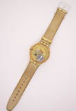 1993 Swatch Scuba 200 SDK112 Golden Island Uhr | Seltene 90er Schweizer Uhr