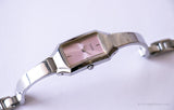 Tiny Pink-Dial Guess Uhr für Frauen | Vintage Designer Uhr für Sie