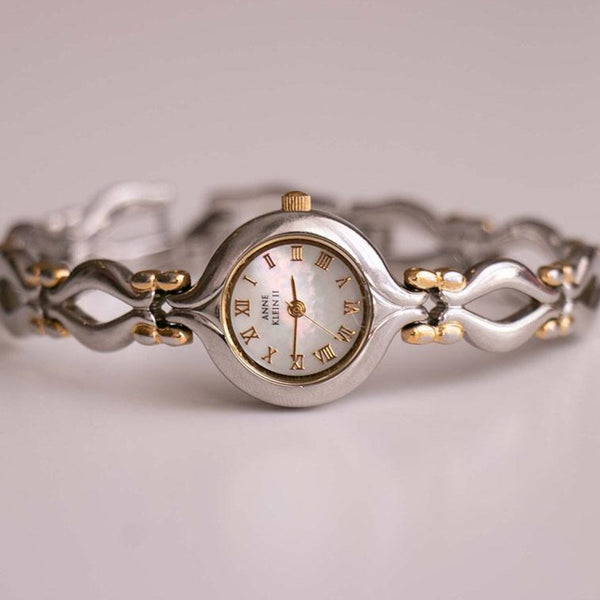 Pequeño tono de dos Anne Klein II reloj para mujeres | Diseñador de damas reloj