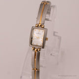 Vintage Tiny Designer Watch for Ladies | Anne Klein Two-tone Watch