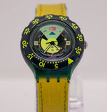 swatch Divino SDN102 reloj | 90 scuba 200 swatch suizo reloj
