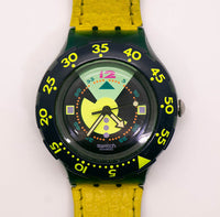 swatch Göttlicher SDN102 Uhr | 90er Jahre Scuba 200 swatch schweizerisch Uhr