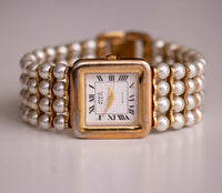 Madre de oro de Pearl Anne Klein Cuarzo reloj Modelo retirado