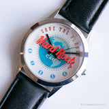 Vintage Hard Rock Cafe Watch | Save the Planet Wristwatch