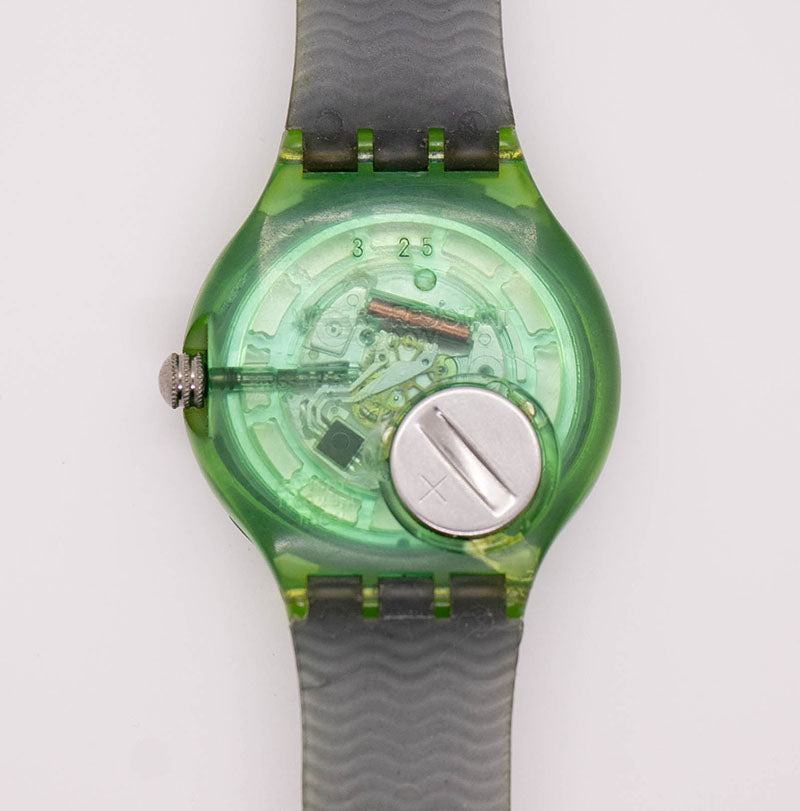 1993 Swatch Scuba 200 SDK112 Golden Island Watch | 90s Swiss Watch ...