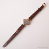 Vintage Rectangular Pallas Exquisit Watch | Elegant Gold-tone Watch