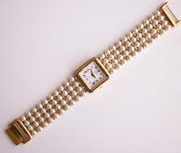 Madre de oro de Pearl Anne Klein Cuarzo reloj Modelo retirado